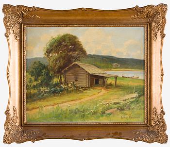 Arthur Heickell, Motif from Hauho.