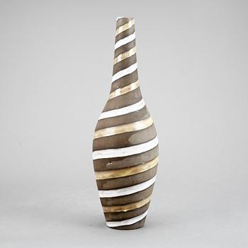 VAS, lergods, "Spiral" Ingrid Atterberg, Upsala Ekeby, 1950-tal.