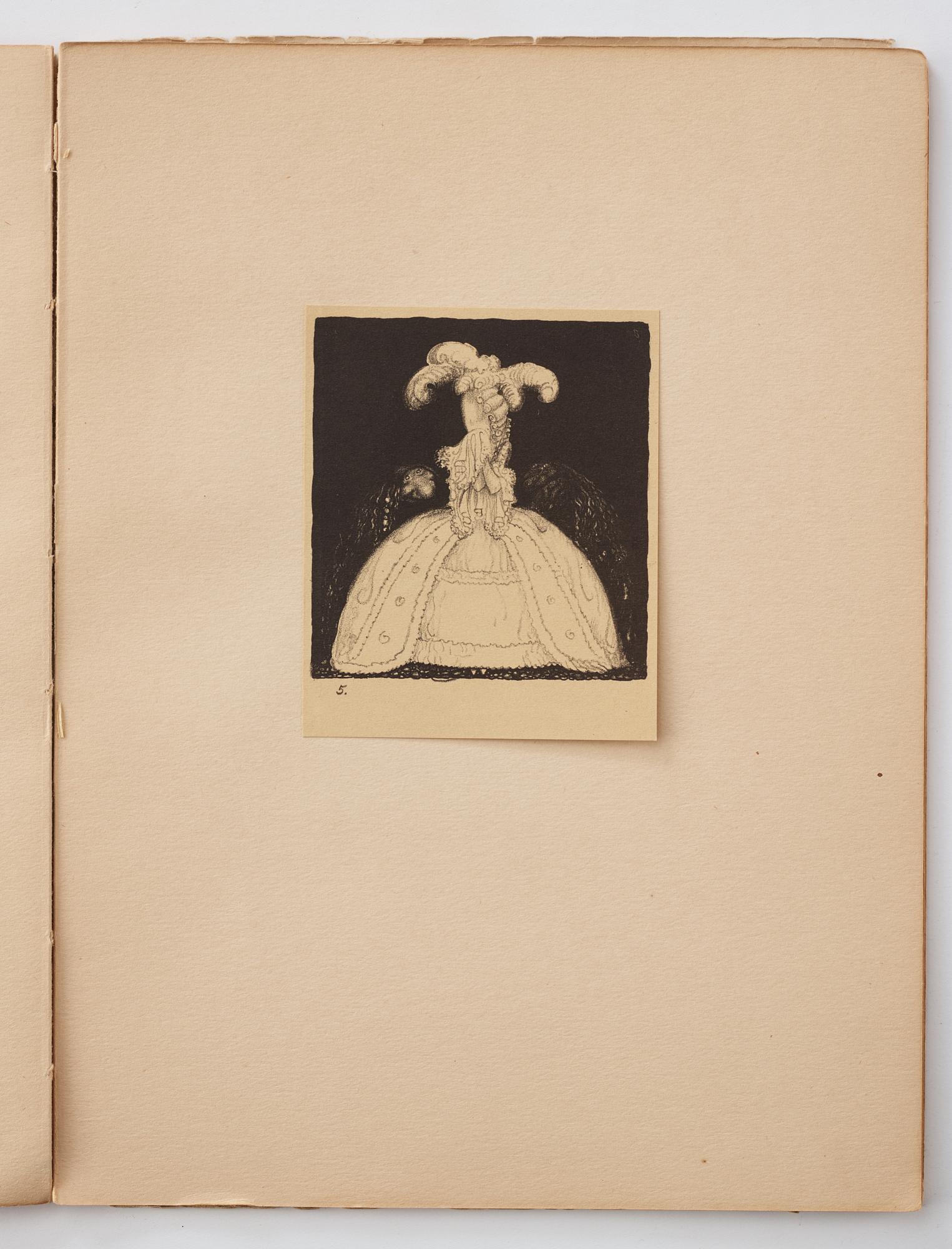 John Bauer, "Troll" 10 litografier i mapp/bok.