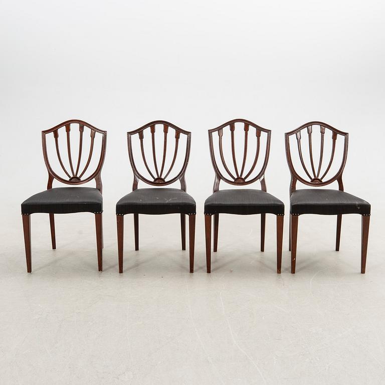 Chairs, 10 pcs, English style, 20th century.