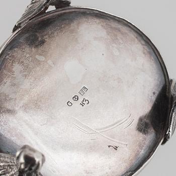 A Swedish silver late Gustavian creamer, mark of Pehr Blomert, Gävle 1814.