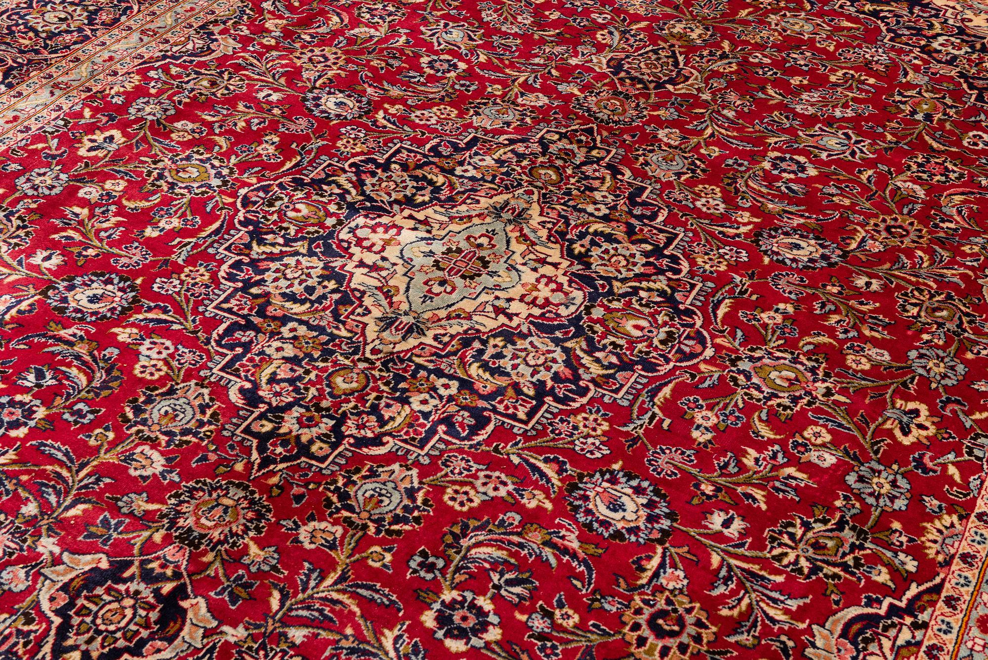Carpet, Keshan, approx. 400 x 300 cm.