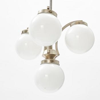 Art Deco Ceiling Lamp, 1940s.