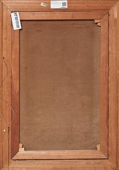 OKÄND KONSTNÄR, olja på duk, mongramsign o dat -83.