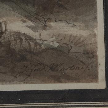 Johan Fredrik Martin, Ten scenes from the waterfalls at Trollhättan, Sweden.