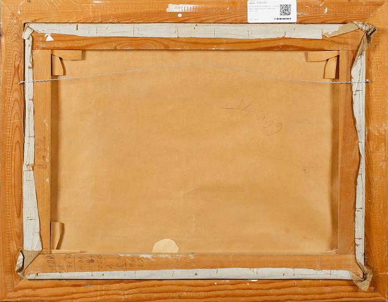 EVALD KALLSTENIUS, olja på duk, signerad och daterad 1932.