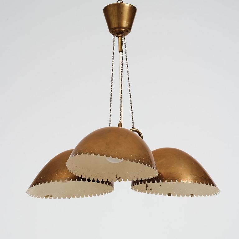 Harald Notini, a ceiling lamp, model "11894", Arvid Böhlmarks Lampfabrik, 1940-50s.
