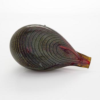 Oiva Toikka, a glass bird, 'Pheasant', signed O. Toikka Nuutajärvi.