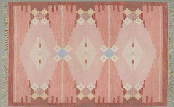 MATTA, rölakan, Ingegerd Silow, monogramsignerad, 1900-talets andra hälft, 244 x 167 cm.