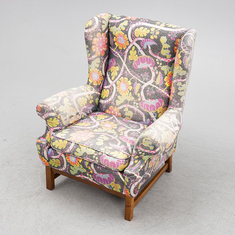 Ragnar Hellsén, armchair, "Oxford", model 3543, Firma Svenskt Tenn/Stjernmöbler, second half of the 20th century.
