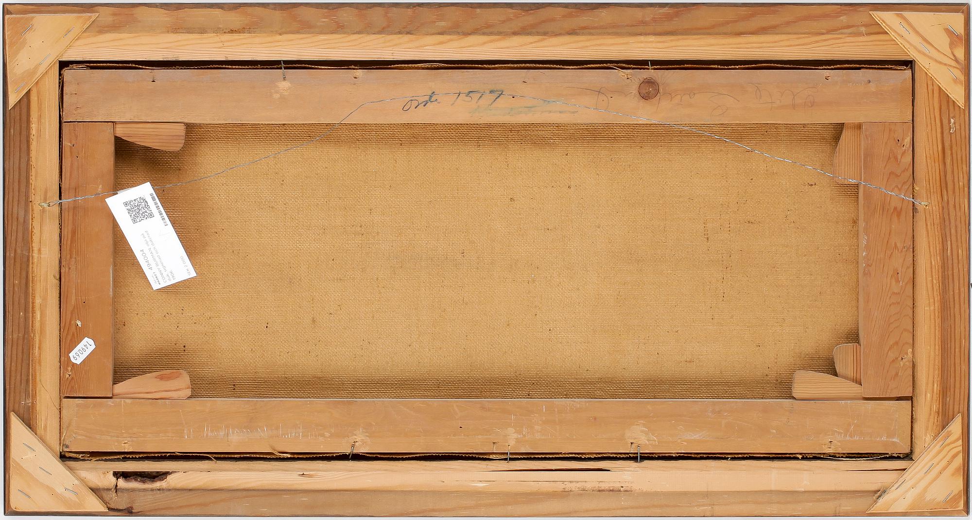 CONNY BURMAN, olja på duk, signerad och daterad 1906.