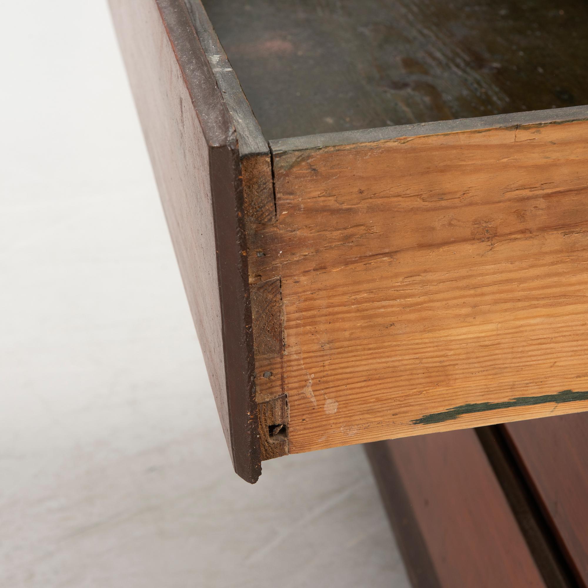 A 18th/19th writing cabinet.