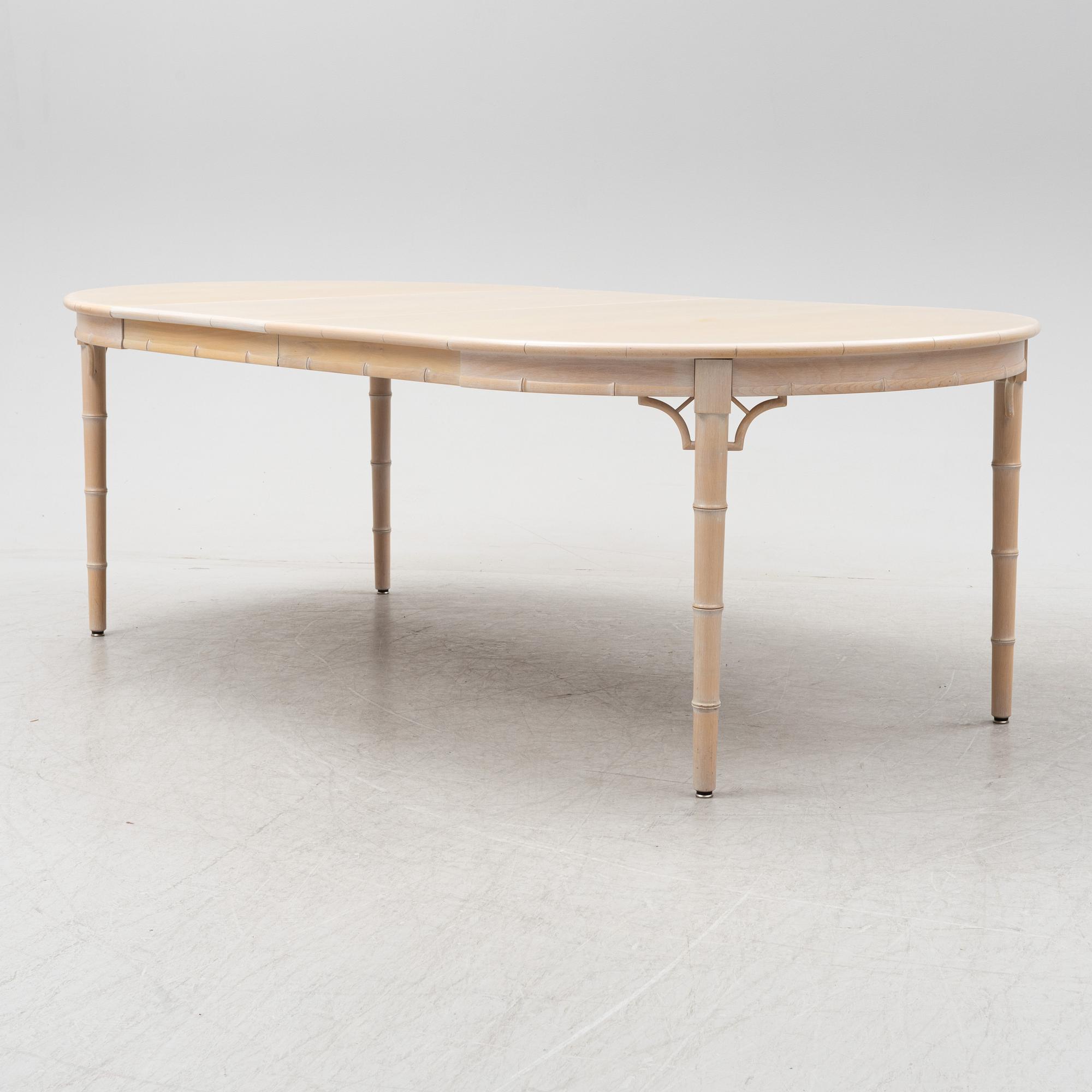 A 7 piece dining group, Miranda of Sweden, 1980's.