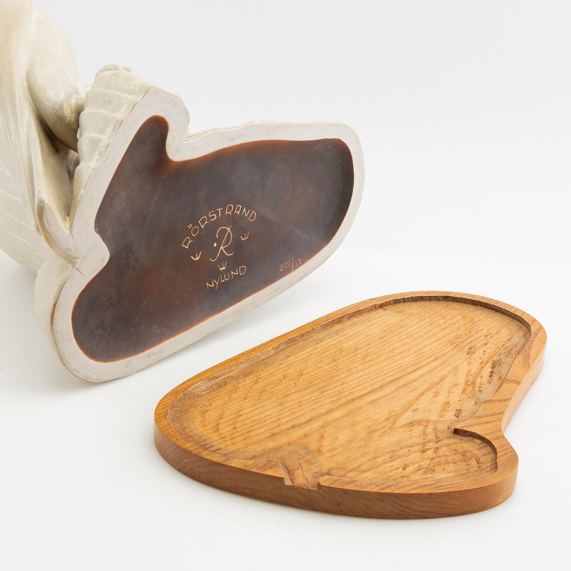 Gunnar Nylund, "Falkeneraren", Rörstrand, 1940-tal.