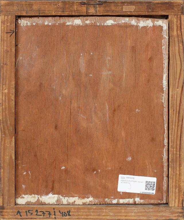 OKÄND KONSTNÄR, olja på duk, 1800-tal.