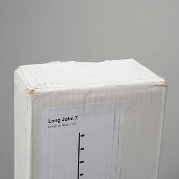 A CEILING LAMP, design by Niclas Hoflin, for RUBN, "Long John 7", with original packaging.