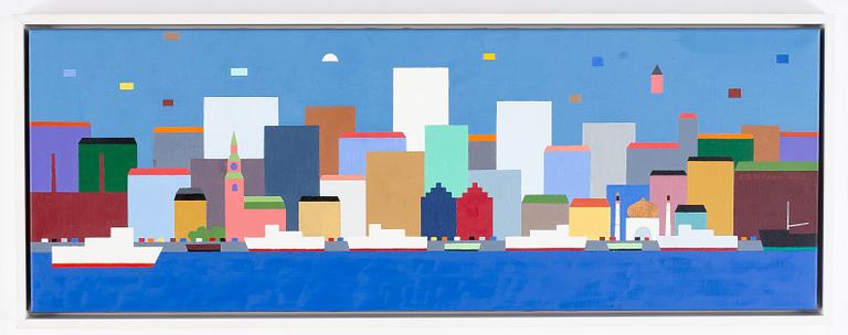 KG Nilson, oil on canvas, signed Kg Nilson and dated 2011.