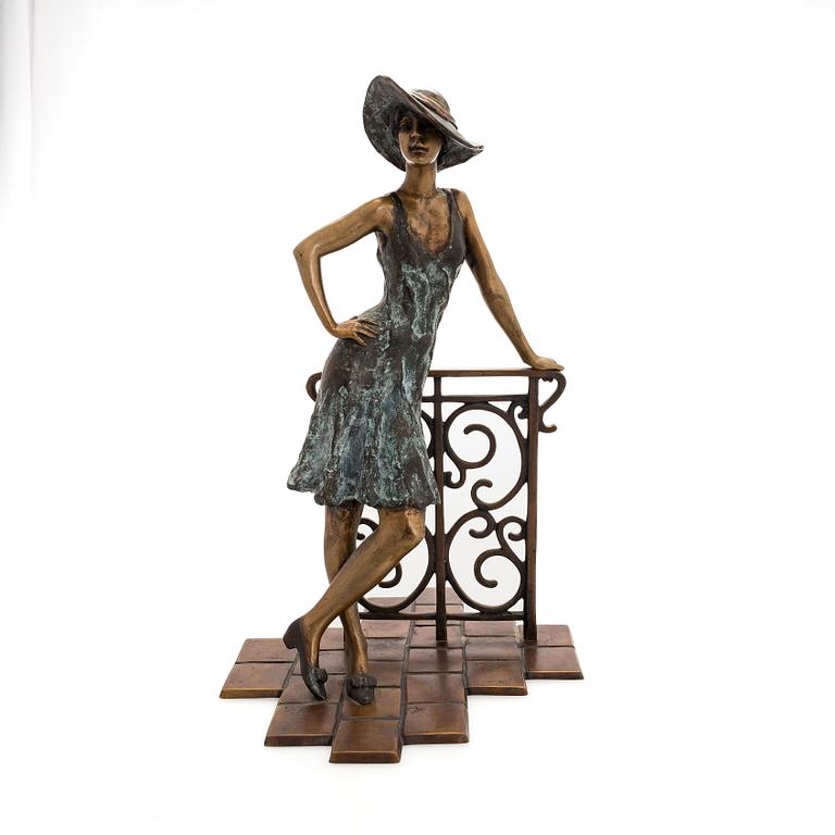 Lászlo Kutas, Woman with a Hat.