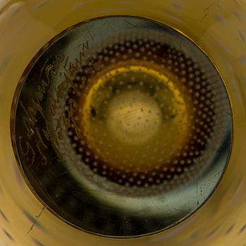 GUNNEL NYMAN, vas,"GN 25", signerad, G. Nyman Nuutajärvi, Notsjö -56.