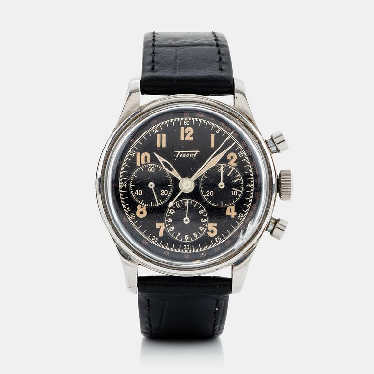 Tissot, chronograph, "Gilt Dial".