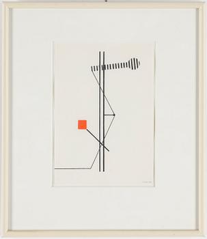 C GÖRAN KARLSSON, ink/gouche, signed and dated -77.