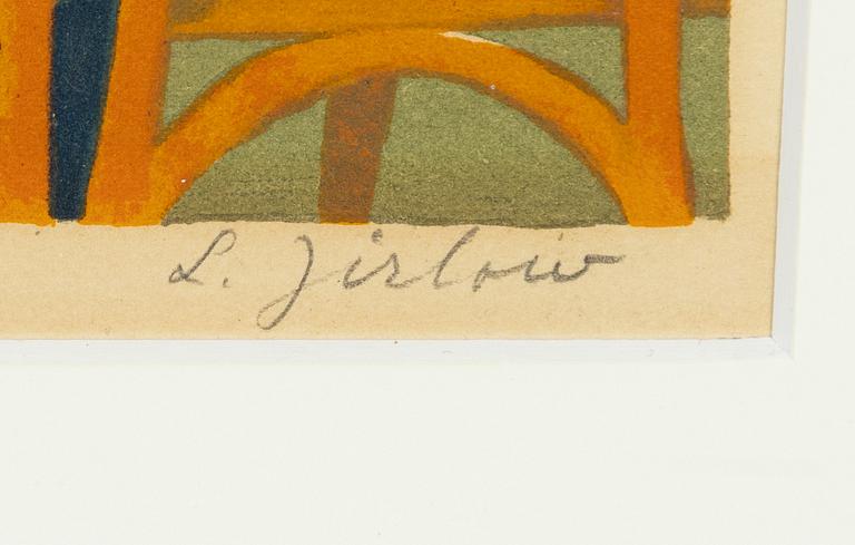 Lennart Jirlow, "Restauranginteriör".