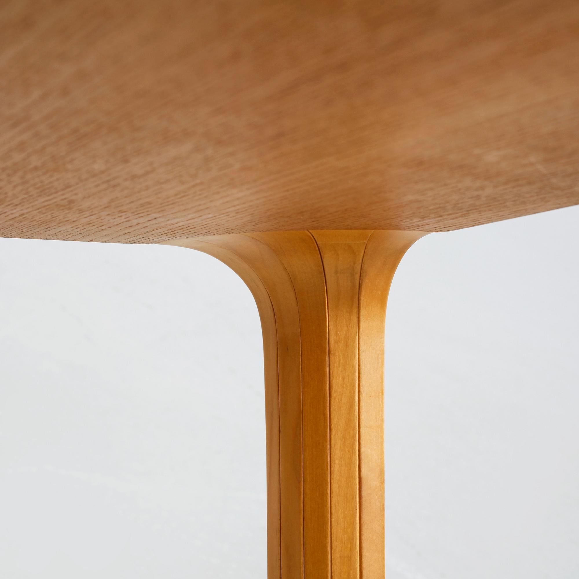 A X601 stool, designed by Alvar Aalto for Artek, 20th century.