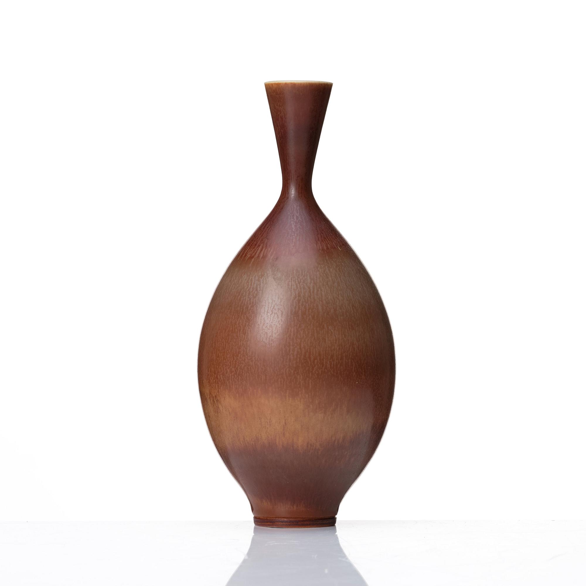 Berndt Friberg, a stoneware vase, Gustavsberg studio, Sweden 1968.