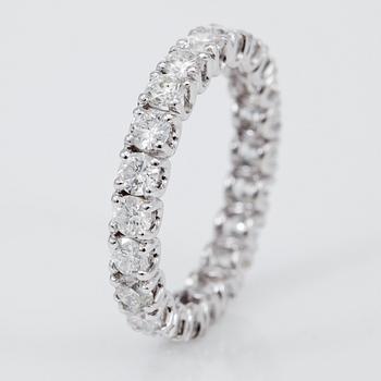 RING, briljantslipade diamanter totalt ca 2,30 ct.