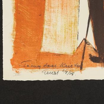 Ernst van Leyden, Abstract composition.