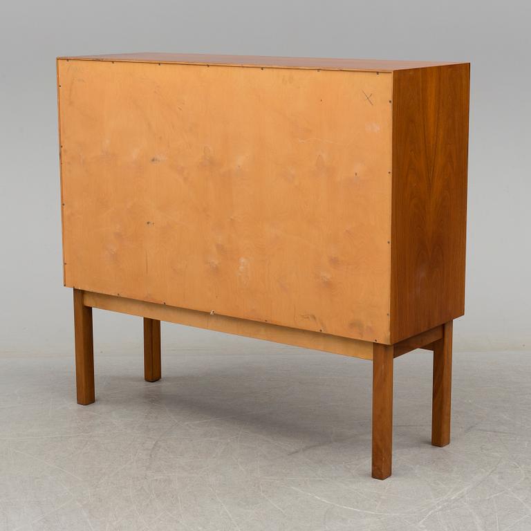 A Walnut veneered cabinet, 1950's/60's.