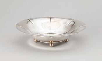SKÅL, silver, Wiwen Nilsson Lund 1929. Vikt ca 260 gram.