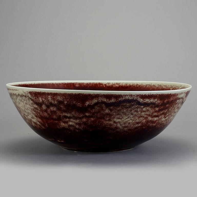 PRAKTSKÅL/SKÅL, stengods. Sven Wejsfelt, Gustavsberg studio 1988.