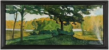 RICHARD BERGH, tillskriven, olja på duk, Inskriberad "Eugen Prinsen".