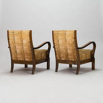 A 1930's armchairs.