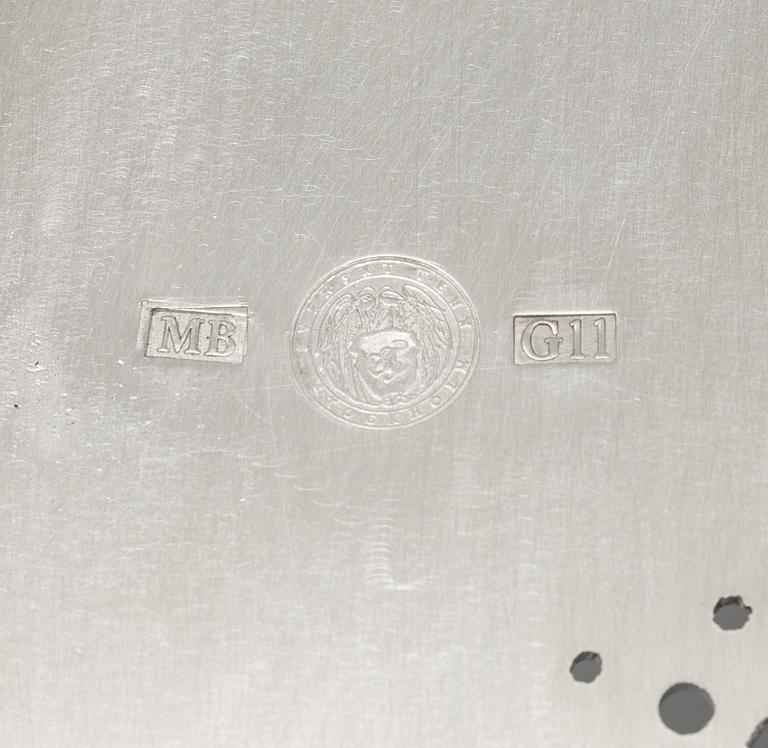 Margot Barolo & Märta Friman, two traytables, Limited edition. Firma Svenskt Tenn, 2005.
