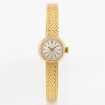 Certina, 18K gold, wristwatch, 17 mm.