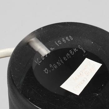 Two late 20th century table lamps by Hans-Ove Sandberg for Kosta.