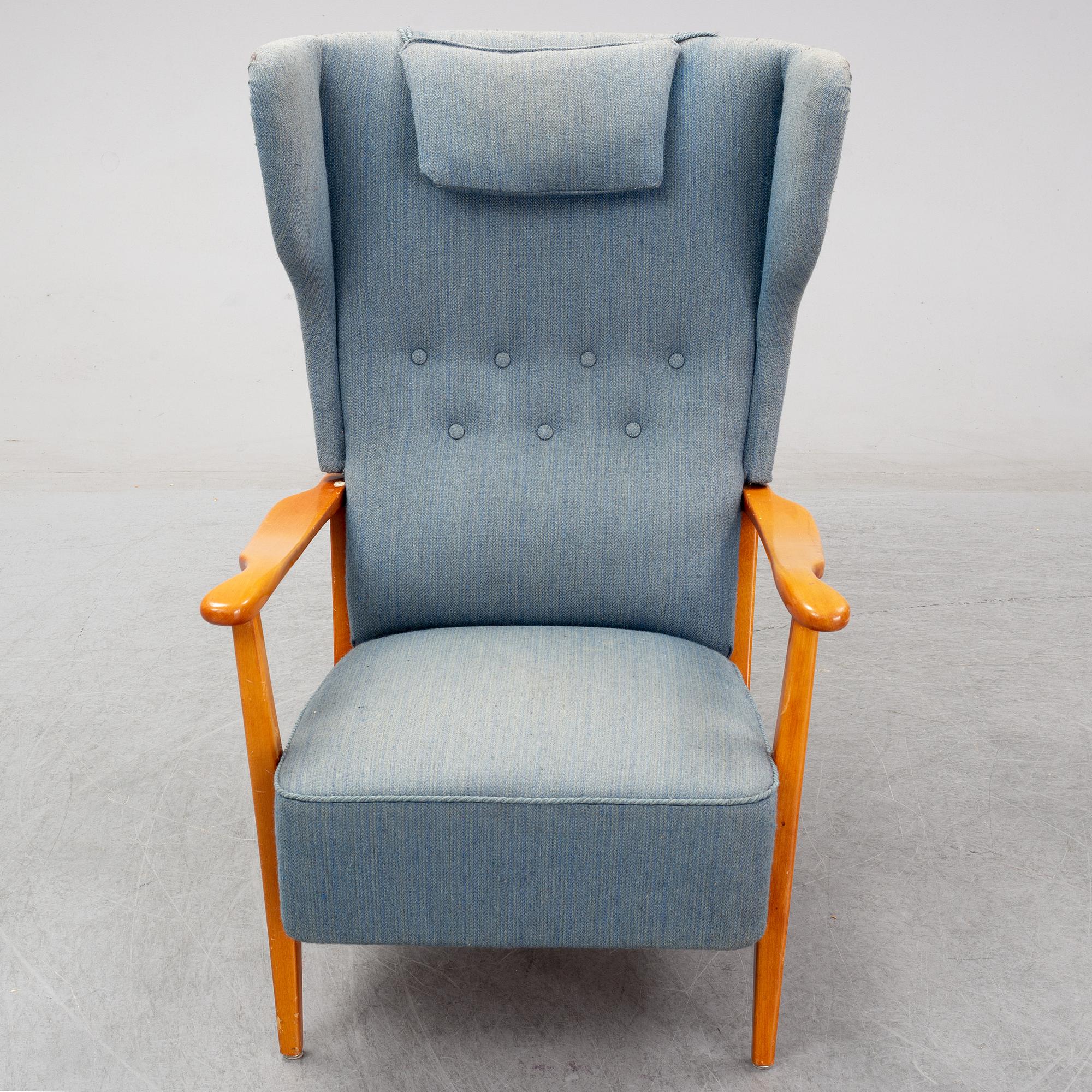 FÅTÖLJ, Dux, Sverige, 1940/50-tal.