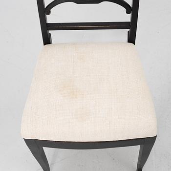 Chairs, 6 pcs, 19th century, Trafalgar type.