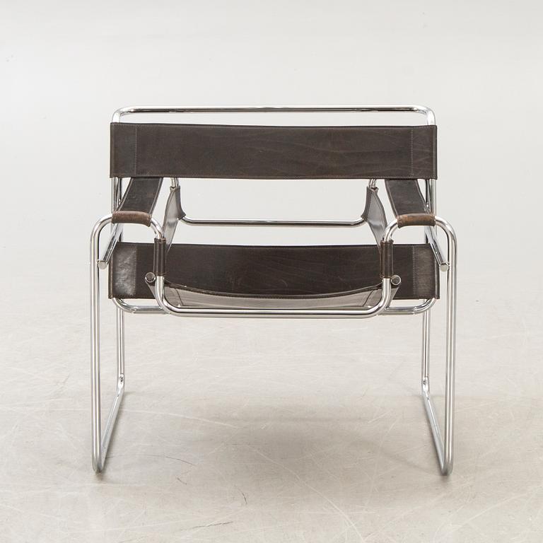 Marcel Breuer, fåtölj "Wassily" Gavina, 1900-talets senare del.