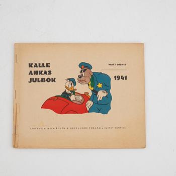 Serietidningar, "Kalle Anka & Co", julbok, 1941.