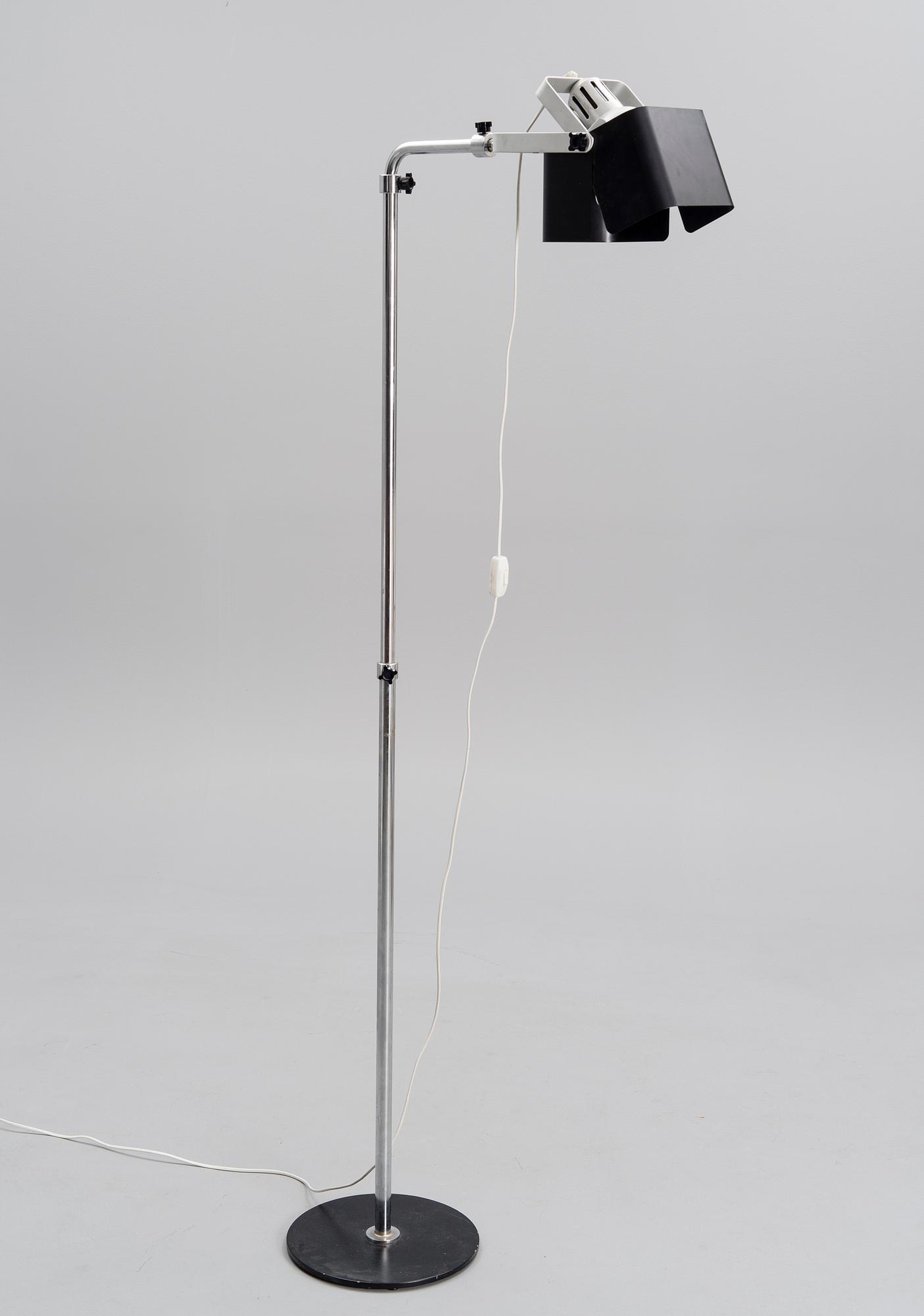 YRJÖ KUKKAPURO, GOLVLAMPA, modell 100 G, Haimi, 1960-tal.