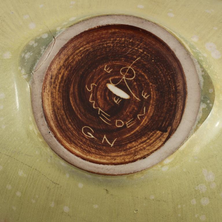 FAT samt KANNOR, 3 st, stengods, Gunnar Nylund, Rörstrand.