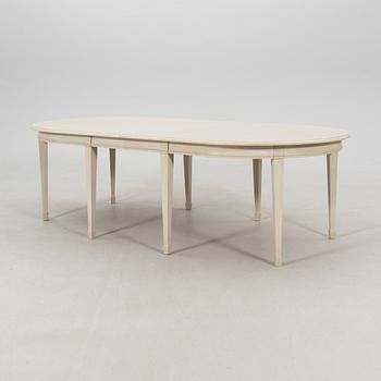 Dining table, Gustavian style modern manufacture.