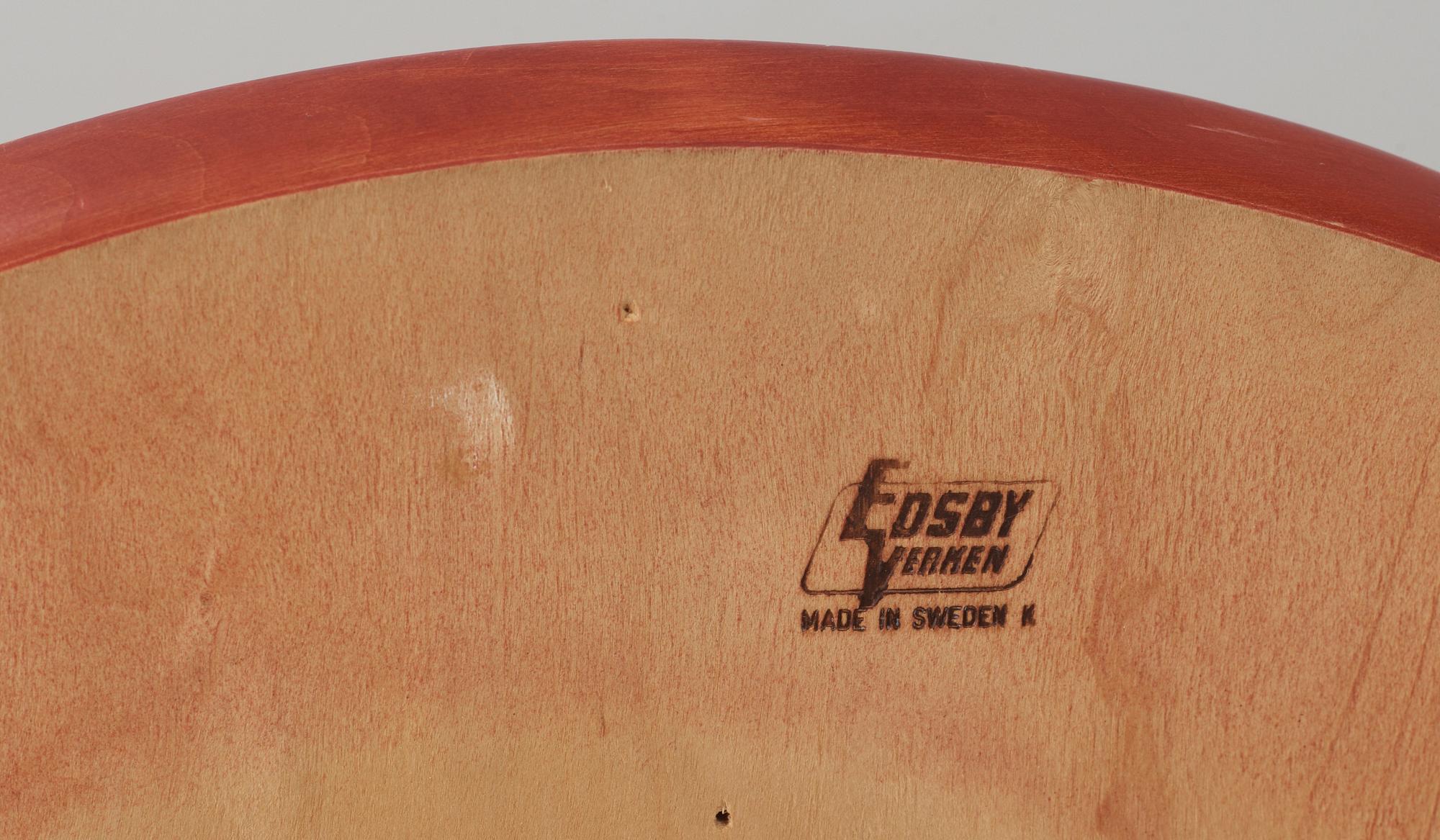 SNURRSTOLAR, 2st, Edsbyverken, 1900-talets andra hälft.