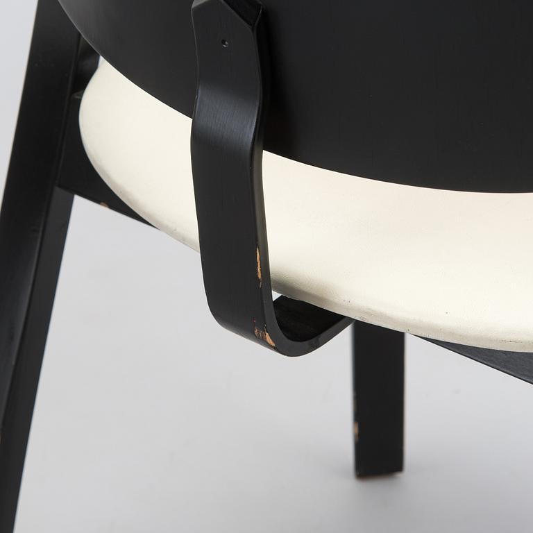 Ilmari Tapiovaara, a set of six 1960s 'Aslak' armchairs for Asko, Finland.