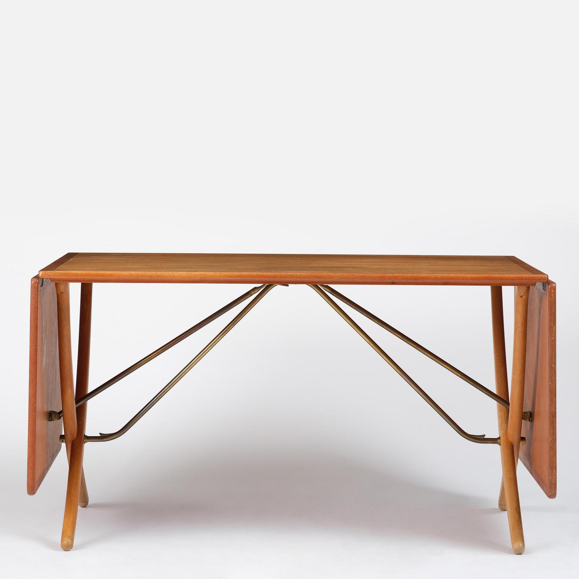 Hans J. Wegner, a dining table model "AT-304", Andreas Tuck, Denmark, 1960s.