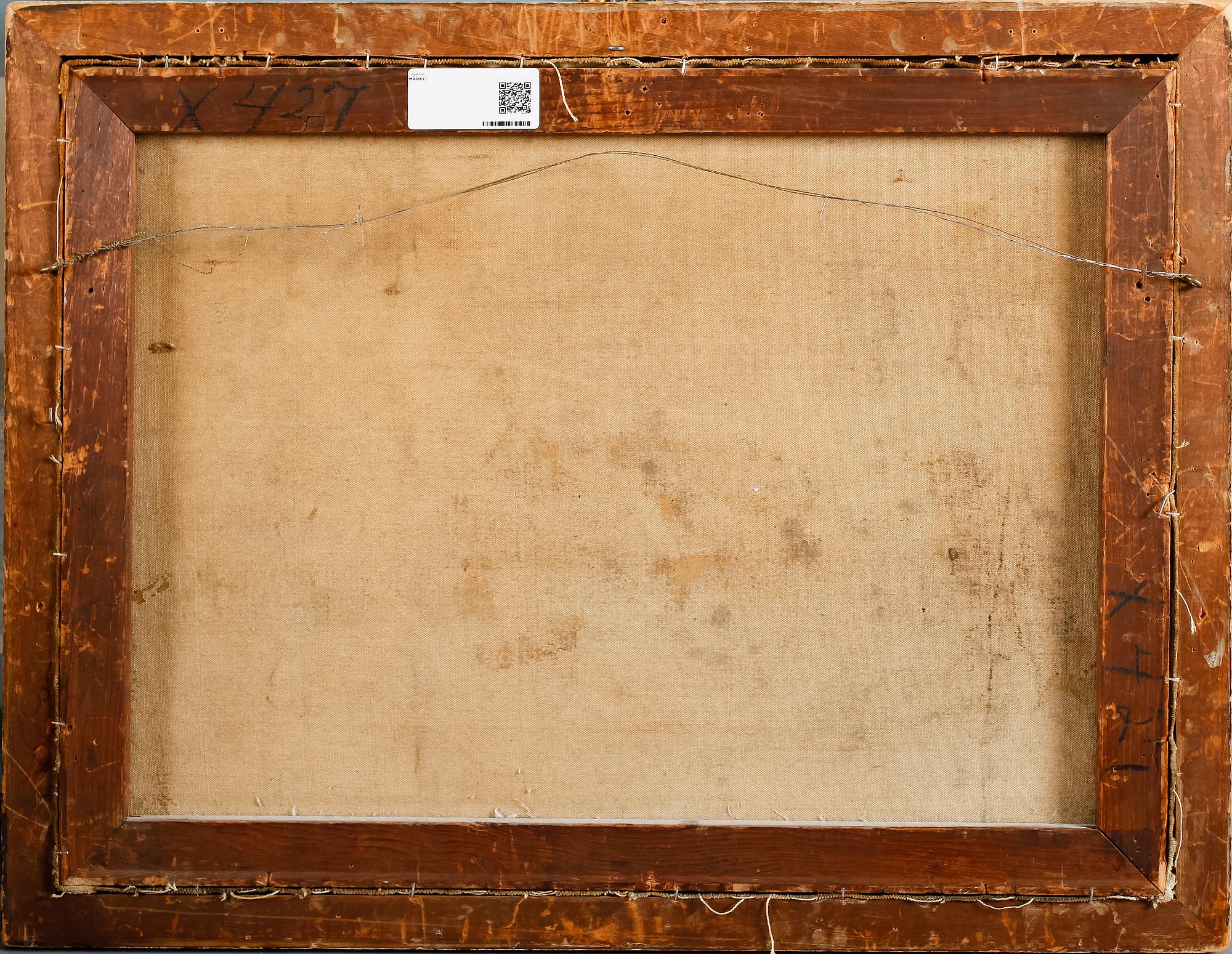 OKÄND KONSTNÄR, olja på duk, 1600/1700-tal.