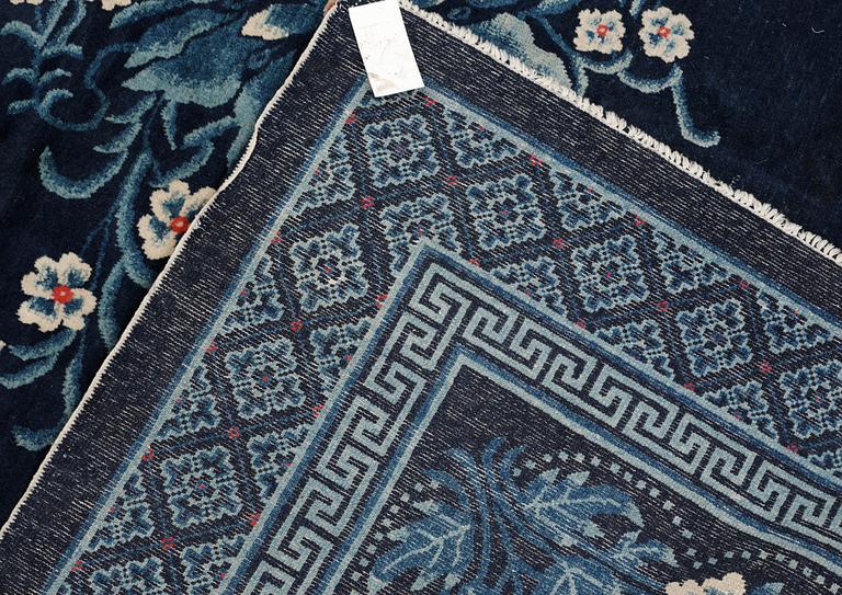 Carpet, semi antique Baotou.